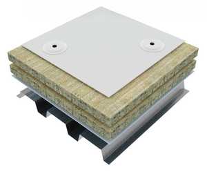 HEJ Plaque thermique acoustique silencieuse à température constante en laine de roche haute densité pour toiture |   Étoile d'efficacité énergétique industrielle pour les centres de données de luxe - Product Image 1