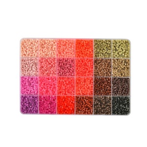 24 Color Diy <b>Beads</b> Kit 8mm <b>Plastic</b> Craft Supplies For Handmade Art Projects - Product Image 2