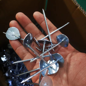 Detachable Insulation Jacket Fixing <b>Kit</b>, SS Hook Pin with Locking Washer - Product Image 1