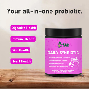 Capsules Synbiotiques Quotidiennes Directes d'Usine : Aide à Nourrir, Réapprovisionner la Flore Intestinale Saine, Stimuler l'Absorption des Nutriments, Soutenir le Système Immunitaire - Product Image 3