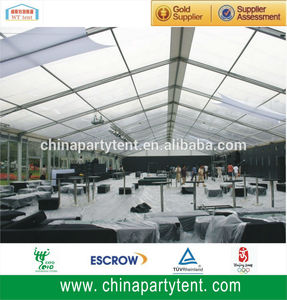 Tende Gazebo Grandi e Robuste per Eventi e Matrimoni all'Aperto 20x40 30x60 - Telo per Cerimonia Nuziale in Offerta - Product Image 6