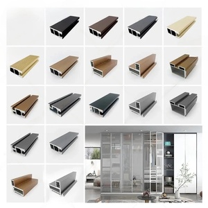 Tùy chỉnh cắt nhôm hồ sơ Tủ trượt khung cửa cho tủ quần áo CNC cắt 6063 T5 nhôm tủ bếp - Product Image 2