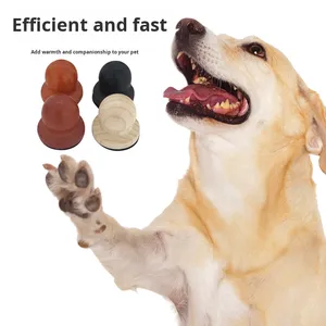 Solid Wood Handheld File Board for Pet Nail Repair Eco-Friendly Wooden Dog Claw Grinding Board with Removable Nail for Engraving