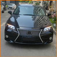 Pour Lexus ES250 ES300h ES350 2013-2014 Facelift Nouvelle version carrée 2023 Phare avant LED à 3 faisceaux avec éclairage matriciel animé