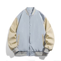 2024 Designer Plaine Bomber Vestes Sports D'hiver Hommes Letterman Veste Décontractée En Gros Blanc Vestes pour Hommes