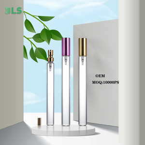 Wholesale 10ml 15ml 20ml Clear Tester Glass Vial <strong>Bottle</strong> Sample Atomizer <strong>Spray</strong> Tube Mini Cosmetic Crimp Neck <strong>Perfume</strong> <strong>Bottles</strong> - Product Image 1