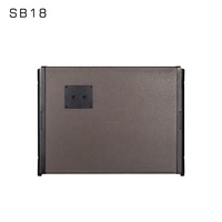 Le Offre Spéciale acoustique SB18 choisissent la ligne Subwoofer 800W de 18 pouces pour l'audio d'étape de barre