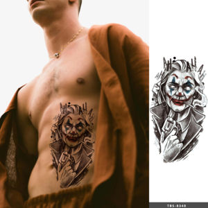 Superventas personalizado Anime falso <span class=keywords><strong>tatuaje</strong></span> pegatina impermeable <span class=keywords><strong>pecho</strong></span> hombres <span class=keywords><strong>tatuaje</strong></span> temporal - Product Image 1