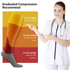 Funny Compression <strong>Stockings</strong> Manufacturers 30-40 Mmhg Compression Socks Medical Compression Nursing Socks