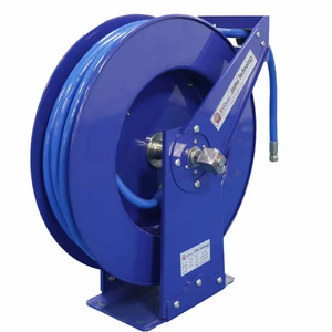 Großhandel Maßgefertigte Hochleistungs-Einziehbare Edelstahl Industrielle Hochdruck-Wasserschlauchrolle 100ft - Product Image 5