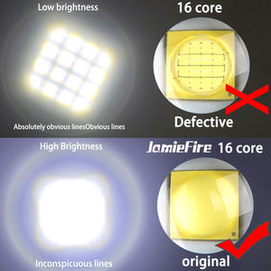 ไฟฉายยุทธวิธีกันน้ำ IPX-6 ชาร์จผ่าน USB ได้ ซูมได้ ไฟฉาย XHP160 LED กำลังสูง - Product Image 5