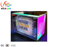 Cabina de DJ con pantalla LED para discoteca y escenario de Bar alquilable para tienda minorista centro comercial Wayfinding & Education