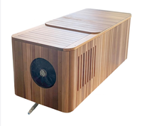 Nouveau Design Bain de Glace en Bois pour 2 Personnes avec Refroidisseur d'Eau pour la Récupération Sportive