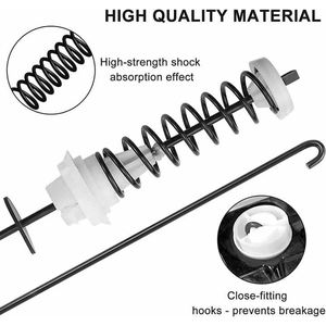 Pièces de rechange pour <span class=keywords><strong>lave</strong></span>-<span class=keywords><strong>linge</strong></span> OEM W10780045 de haute qualité, pièces de rechange pour <span class=keywords><strong>lave</strong></span>-<span class=keywords><strong>linge</strong></span>, longueur de 64 cm, tiges de suspension pour <span class=keywords><strong>lave</strong></span>-<span class=keywords><strong>linge</strong></span> - Product Image 4