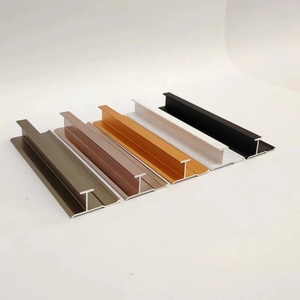 Gạch hiện đại phụ kiện gạch hồ sơ t Hình dải trang trí Hợp kim nhôm tôi hình dạng gạch trang trí cho trang trí tường - Product Image 4