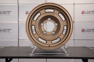Jantes en alliage forgé bronze à déport profond pour tout-terrain, style acier Dakar Rally, <span class=keywords><strong>15</strong></span>-24 <span class=keywords><strong>pouces</strong></span>, 5x139.7/6x139.7, compatibles 4x4 SUV Pick-up - Product Image 2