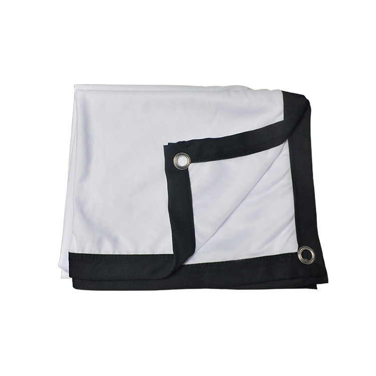 Indasina Easy Portable Anti-crease 16:9 4:3 Hd Foldable Projector Movie Screens For Both Outdoor Indoor