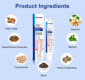 Crema para el Alivio de la Hinchazón y las Venas Varicosas, Procesamiento OEM al por Mayor, Suministro de Salud Directo de Fábrica, Crema para el Alivio del Dolor de las Venas - Product Image 3