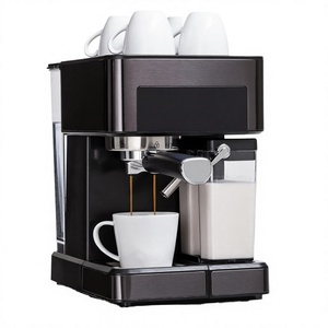 เครื่องชงกาแฟเอสเพรสโซ่ไฟฟ้า 850 วัตต์ ปั๊ม 20 บาร์ สแตนเลสสตีล สำหรับใช้ในเชิงพาณิชย์และในครัวเรือน พร้อมระบบชงกาแฟ - Product Image 3