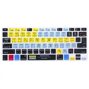 Großhandel Short cut Silikon Custom Keyboard Skin Keyboard Covers Protector für Macbook versand bereit