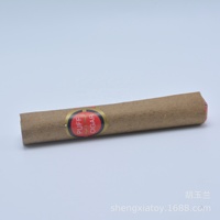 Cigares factices fantaisie pour farces, accessoire de déguisement marron, grand cigare de farce pour Joker