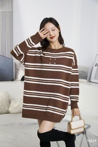<strong>Black</strong> White Relaxed Atmosphere Crew Neck <strong>Crocheted</strong> Breathable Eco-friendly Stretchable Autumn Women's Wide Sleeve <strong>Cardigan</strong> - Product Image 6