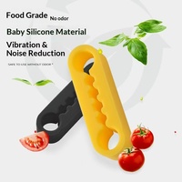 Coussin amortisseur de choc pour serrure de porte de voiture, couvercle de protection de loquet, accessoire silencieux en silicone anti-collision pour fermeture de porte