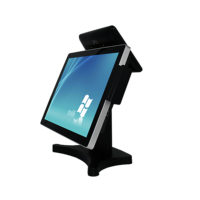 Kassensystem mit Papierherstellung, Android All-in-One, Dual 300cd/m2, Neues Modell mit Touchscreen