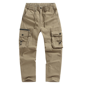 Pantalones <span class=keywords><strong>de</strong></span> <span class=keywords><strong>Trabajo</strong></span> con Puños para <span class=keywords><strong>Hombre</strong></span>, Primavera <span class=keywords><strong>Verano</strong></span>, Estilo Casual, Ajustados, Juveniles, <span class=keywords><strong>de</strong></span> Moda, <span class=keywords><strong>de</strong></span> Pierna Recta, Tipo Cargo - Product Image 6