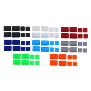 Pour Nintendo WII tampon en caoutchouc antidérapant Console bouchons anti-poussière couvercle <span class=keywords><strong>de</strong></span> <span class=keywords><strong>pieds</strong></span> à vis pour remplacement Wii - Product Image 2