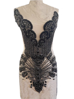 Robe de soirée ornée de cristaux et de strass RM-454, avec appliques de strass sur tout le corps, pour robe de bal