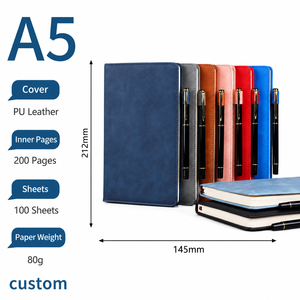 <span class=keywords><strong>Distribuidor</strong></span> Mayorista <span class=keywords><strong>de</strong></span> Papelería, Cuaderno con Portaplumas <span class=keywords><strong>de</strong></span> Cuero Sintético, Multicolor, Cuaderno para Notas Escolares, Fábrica <span class=keywords><strong>de</strong></span> Origen - Product Image 2