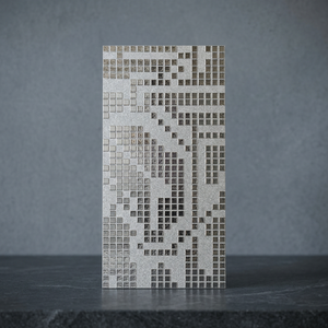 Azulejos de Cerámica de Lujo para Decoración del Hogar, 300x600 mm, Dorado Plateado, Decorativo, Tercera Cocción, Esmalte, Paredes Interiores - Product Image 5