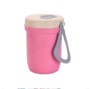 <b>Plastic</b> Soup Cup 300ml Portable Microwaveable Breakfast Cup Lunch Box Spoon School Office Outdoor Travel Student - Product Image 2