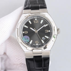 Montres de luxe haut de gamme pour hommes, étanches, avec phase de lune, calendrier perpétuel, cadran à aiguilles, en acier inoxydable - Product Image 1