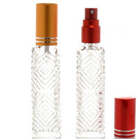 Avertan Sampel Parfum Kaca Kosong, Botol Semprot Kabut Halus Kaca Kosong 5Ml 15Ml 10 Ml 30Ml 50Ml