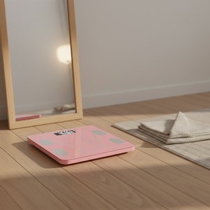 Báscula Inteligente de Grasa Corporal con Electrodos de Alta Precisión para Uso Doméstico, con Batería y Aplicación - Product Image 4