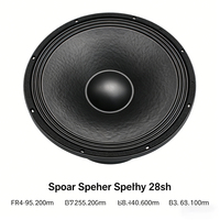 Haut-parleur de sonorisation professionnel AG 15 pouces Mid Bass Line Array, corps en métal néodyme, diaphragme en alliage de titane, haut-parleur actif pleine gamme