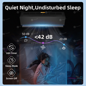 Điều hòa không khí <span class=keywords><strong>Midea</strong></span> 9000 12000 18000 24000Btu, tiết kiệm điện năng, làm mát gia đình, 50hz T1 R410A 220V - Product Image 3