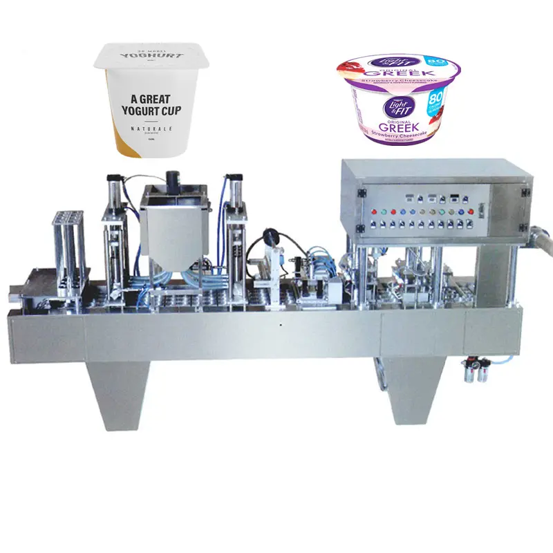 Máquina de enchimento de suco automático de gelatina, copo rotativo de mel, gelatina, suco, mel, máquina de enchimento