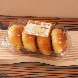 Scatola per Pasticceria Appena Sfornata, Confezione Trasparente per Dolci e Pane, Scatola Monouso di <span class=keywords><strong>Grandi</strong></span> <span class=keywords><strong>Dimensioni</strong></span> per Torte - Product Image 6
