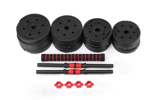 Haltères multicolores 2 en 1, <span class=keywords><strong>10KG</strong></span> 15KG 20KG 30KG 40KG, matière de Protection de l'environnement, vente en gros, pièces - Product Image 3
