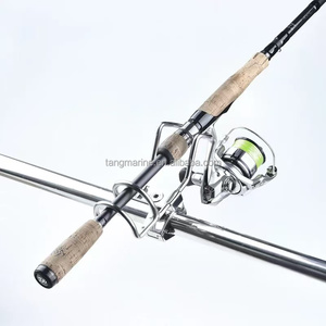 <span class=keywords><strong>Support</strong></span> de canne à pêche en acier inoxydable à fixation sur rail, <span class=keywords><strong>double</strong></span> fil, en acier inoxydable, pour bateau de pêche - Product Image 6