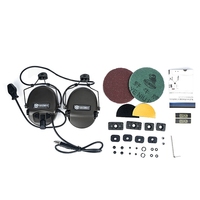 Casque tactique WADSN avec adaptateur pour casque, fonction de réduction du bruit, casque de jeu WZ190
