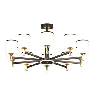 Modern Nordic Style Multi-head Chandelier E27 Energy-saving Lamps Round <b>Ceiling</b> <b>Light</b> For Living Room Bedroom Home Lighting - Product Image 5