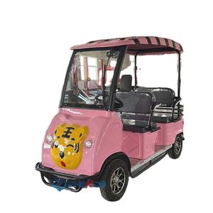 Voiture de club électrique légale de rue de style de mode quatre roues motrices Scooter touristique siège de levage chariot électrique de golf - Product Image 1