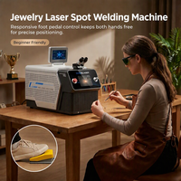 Mesin Las Laser YAG Portabel Presisi Tinggi Mode Pulsa Pendingin Air untuk Perbaikan Perhiasan, Gigi Tiruan, dan Bros