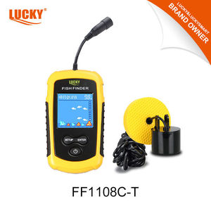 เครื่องหาปลา Lucky Fish Finder หน้าจอสี แบบมีสาย ระยะตรวจจับความลึก 0.6ม.-183ม. พร้อมเซ็นเซอร์โซนาร์สำหรับการตรวจจับปลา - Product Image 3