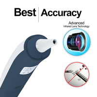 CE Approved Quick Measurement Instrument Digital Baby Infrared Forehead Ear Thermometer for Children