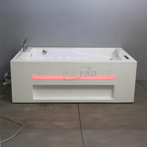 Bain à remous spa portable moderne en acrylique écologique à 6 jets pour baignoires – Offre spéciale - Product Image 5